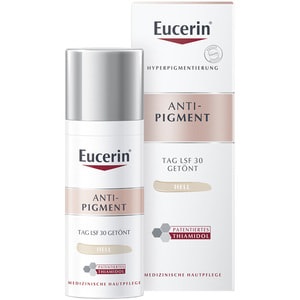 Крем для обличчя денний Eucerin Anti-Pigment SPF30 депігментуючий з тонуючим ефектом відтінок світлий (98352), 50мл