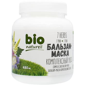 Бальзам-маска для волосся Bio naturell 7 трав, 480мл