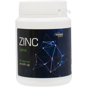 Цинк Solution Pharm, табл. №50