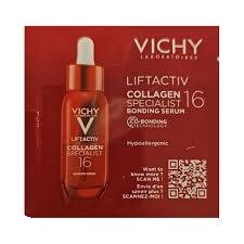 Пробник Сироватка для обличчя Vichy Liftactiv Specialist Collagen Bonding Serum 16, для корекції 16 ознак старіння шкіри, 4мл