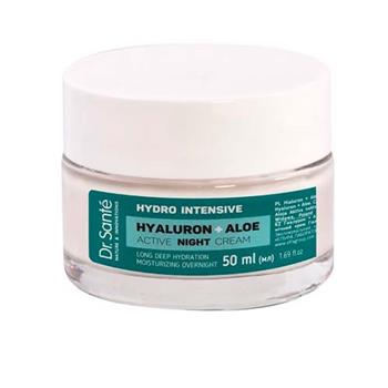 Крем для обличчя нічний Dr.Sante Hydro Intensive Активний Гіалурон + Алое, 50мл