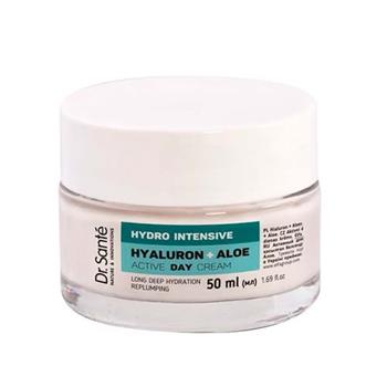 Крем для обличчя денний Dr.Sante Hydro Intensive Активний Гіалурон + Алое, 50мл