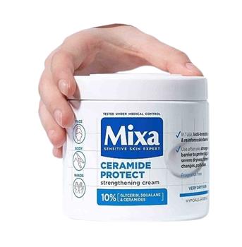 Крем для обличчя Mixa з керамідами зміцнюючий для дуже сухої шкіри, 400мл