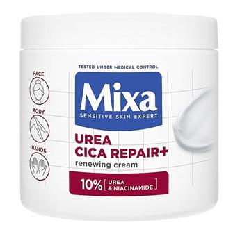 Цика-крем Mixa з уреєю відновлюючий для сухої огрубілої шкіри, 400мл