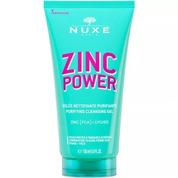 Гель для обличчя Nuxe Zinc Power очищувальний для комбінованої шкіри, схильної до акне, 150мл
