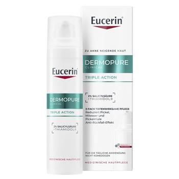 Сироватка для обличчя Eucerin DermoPure Clinical потрійної дії для проблемної шкіри (66862), 40мл