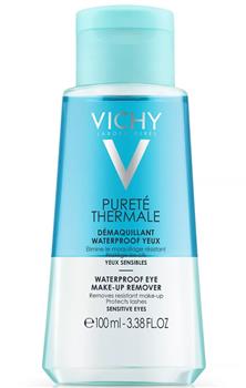 Засіб для демакіяжу очей Vichy Purete Thermale двофазний, з захистом від випадання вій, 100мл