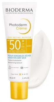 Крем сонцезахисний Bioderma Photoderm SPF50+ UVB UVA PA++++ для чутливої та сухої шкіри, 40мл