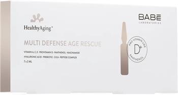 Концентрат Babe Laboratorios Healthy Aging+ мультизахисний вітамінний з інтенсивним омолоджуючим ефектом, по 2мл №7