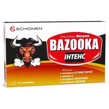 Базука Інтенс льодяники №24
