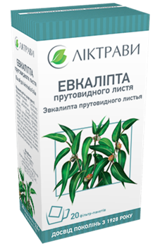 Евкаліпта прутовидного листя, 75г (Ліктрави)