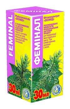 Фемінал фітоконцентрат, 30мл фл.