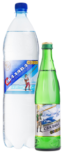 Вода мінеральна "Свалява" сильногазована 1,5л / Свалявські Мінводи