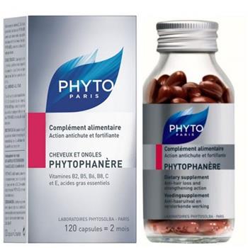 Фітофанер Phyto для волосся та нігтів, капс. №120 фл. (Фіто)