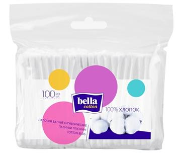 Палички гiгiєнiчнi Bella Cotton / Белла №100 пет