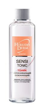 Тонік заспокійливий освіжаючий Hirudo Derm Sensi Tonic Sensitive, 180мл