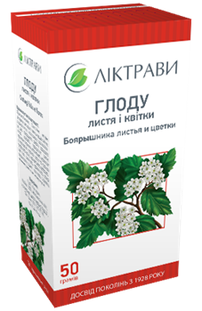 Глоду листя і квітки, 50г (Ліктрави)