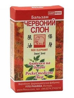 Червоний Слон аромабальзам 3мл
