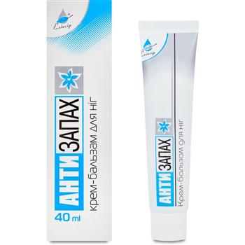 Крем-бальзам для ніг Антизапах 40мл (Еліксір)