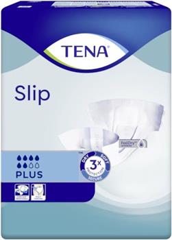 Підгузки для дорослих Tena / Тена slip plus р.М (73-122см) (6крапель) №10 дихаючі
