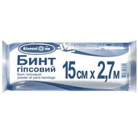 Бинт гіпсовий "Білосніжка" 15см х2,7м