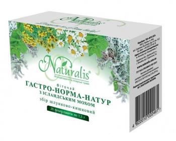 Фіточай Гастро-норма-натур Натураліс 1,5г ф-пак. №20