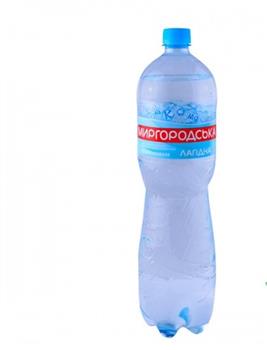 Вода мінеральна "Миргородська Лагідна" слабогазована 1,5л