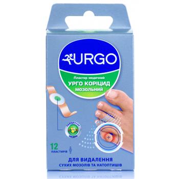 Пластир Урго Коріцид мозольний №12