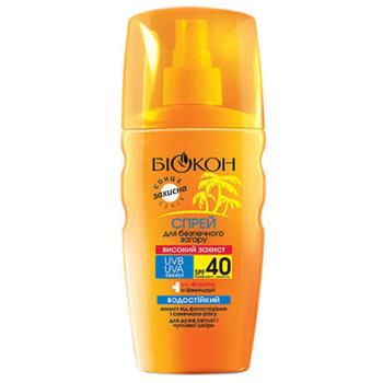 Спрей для засмаги "Високий захист" SPF40, 160мл