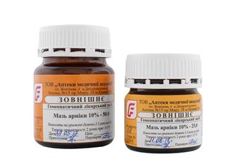 Мазь арніки 10% бан.50г. (РВВ) гом.