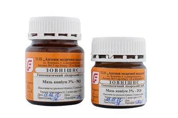 Мазь коніум 3% бан. 50г. (РВВ) гом.