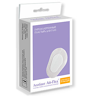 Пластир для очей Леобант Ай-Пед, стер. 57х82мм №10