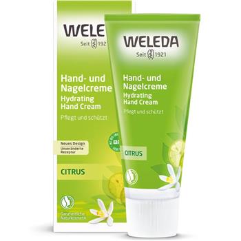 Крем для рук та нігтів Цитрусовий Weleda / Веледа, 50мл / арт.8130