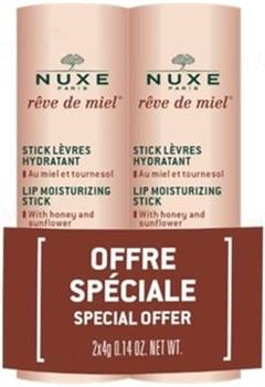 Набір Nuxe Reve De Miel Медова мрія Стік для губ зволожуючий 4г х 2уп.