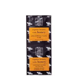 Маска для обличчя Apivita Honey з медом, Зволоження та живлення, по 8мл у саше №2 х 8мл / Апівіта