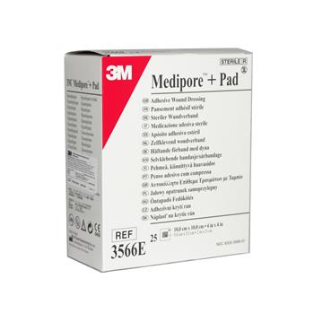 Пов'язка адгезивна для ран Медипор 6x10см №1 (арт.3564Е) Medipore+Pad
