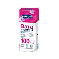 Вата мед. гігієнічна "Білосніжка" н/с "зиг-заг" 100г