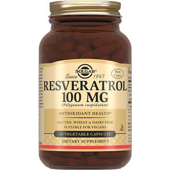 Ресвератрол Solgar (Resveratrol) 100мг, капс. №60 (Солгар)