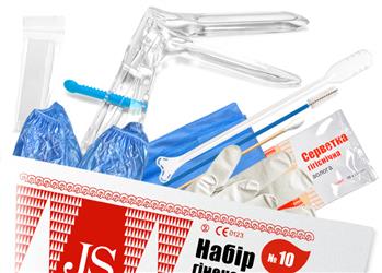 Набір гінекологічний JS, комплектація р.M/M №10 (арт.4707110)