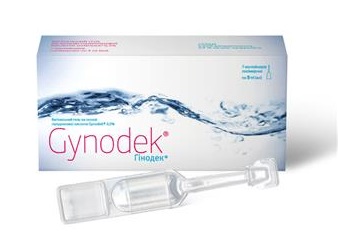 Гінодек гель вагінальний 0,5% 5мл контейнер №7 (ВМП)