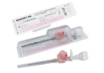 Канюля інфузійна 20G 1,1x32мм Венопорт плюс