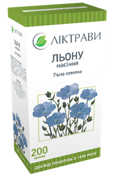 Льону насіння 200г (Ліктрави)