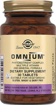 Омніум Solgar табл. №30 (Солгар)