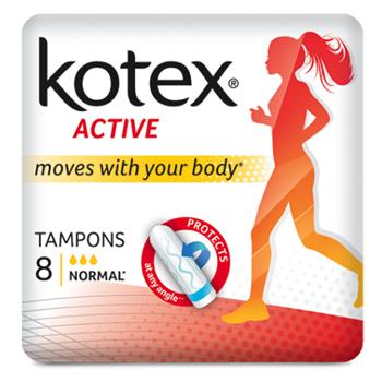 Тампони Kotex / Котекс Актив нормал №8