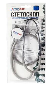 Стетоскоп з двосторонньою головкою Paramed / Парамед