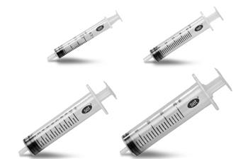 Шприц MedPlast 2мл (3-х комп) з 2 голками 23Gx1 1/4" (0,6х32мм), 24Gx1" (0,55х25мм) / Медпласт