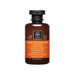 Шампунь Apivita / Апівіта "Блиск та відновлення" з апельсином і медом, 250мл