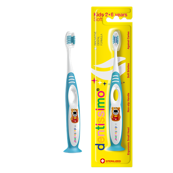 Зубна щітка дитяча (2-6) Dentissimo / Дентіссімо, м'яка
