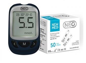 Глюкометр NewMed Neo + тест смужки Ньюмед Нео №50