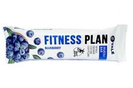 Батончик-мюслі з чорницею частково глазурований Fitplan, 25г